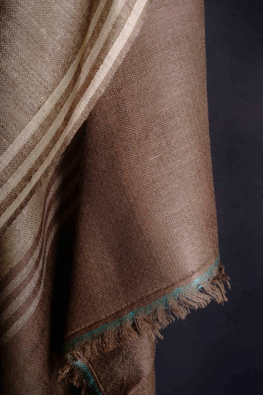Light Pistachio Green Handwoven Cashmere Pashmina Shawl