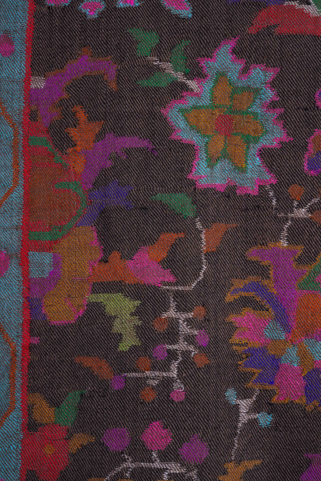 Black Kani Pashmina Shawl