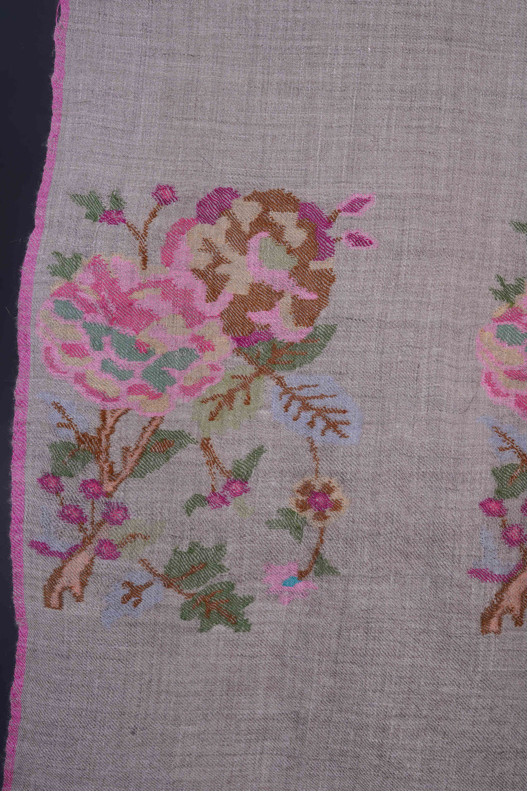 Natural Kani Pashmina Shawl