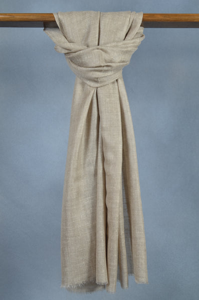 Natural Base 100% cashmere Scarf
