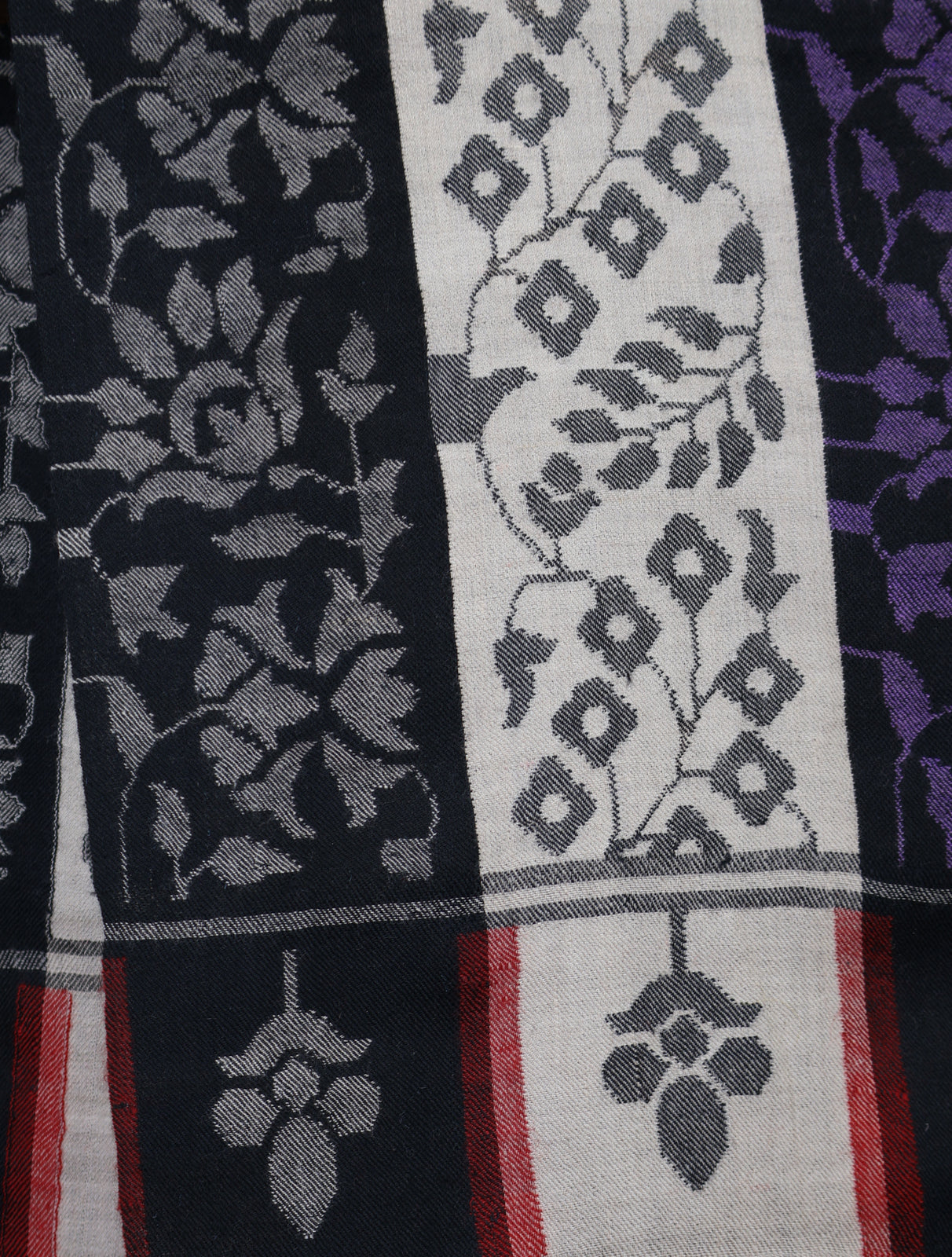 Striped Kani Pashmina Shawl