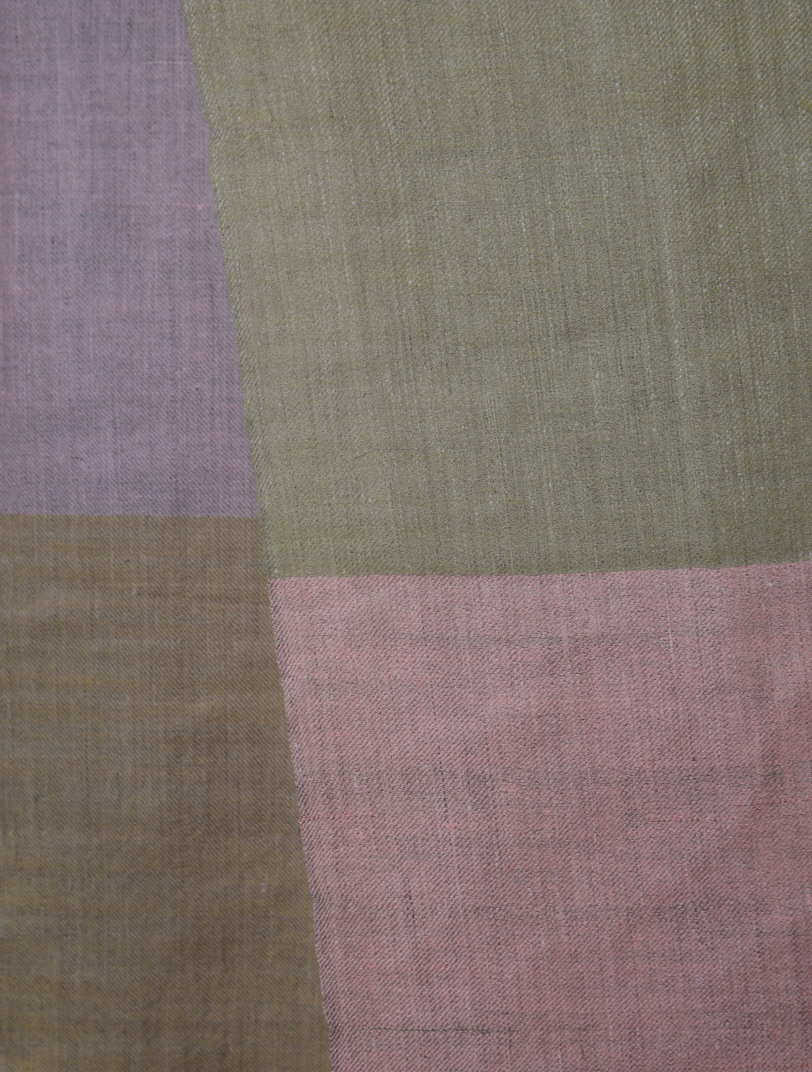Multi Color Striped Handwoven Cashmere Pashmina Scarf