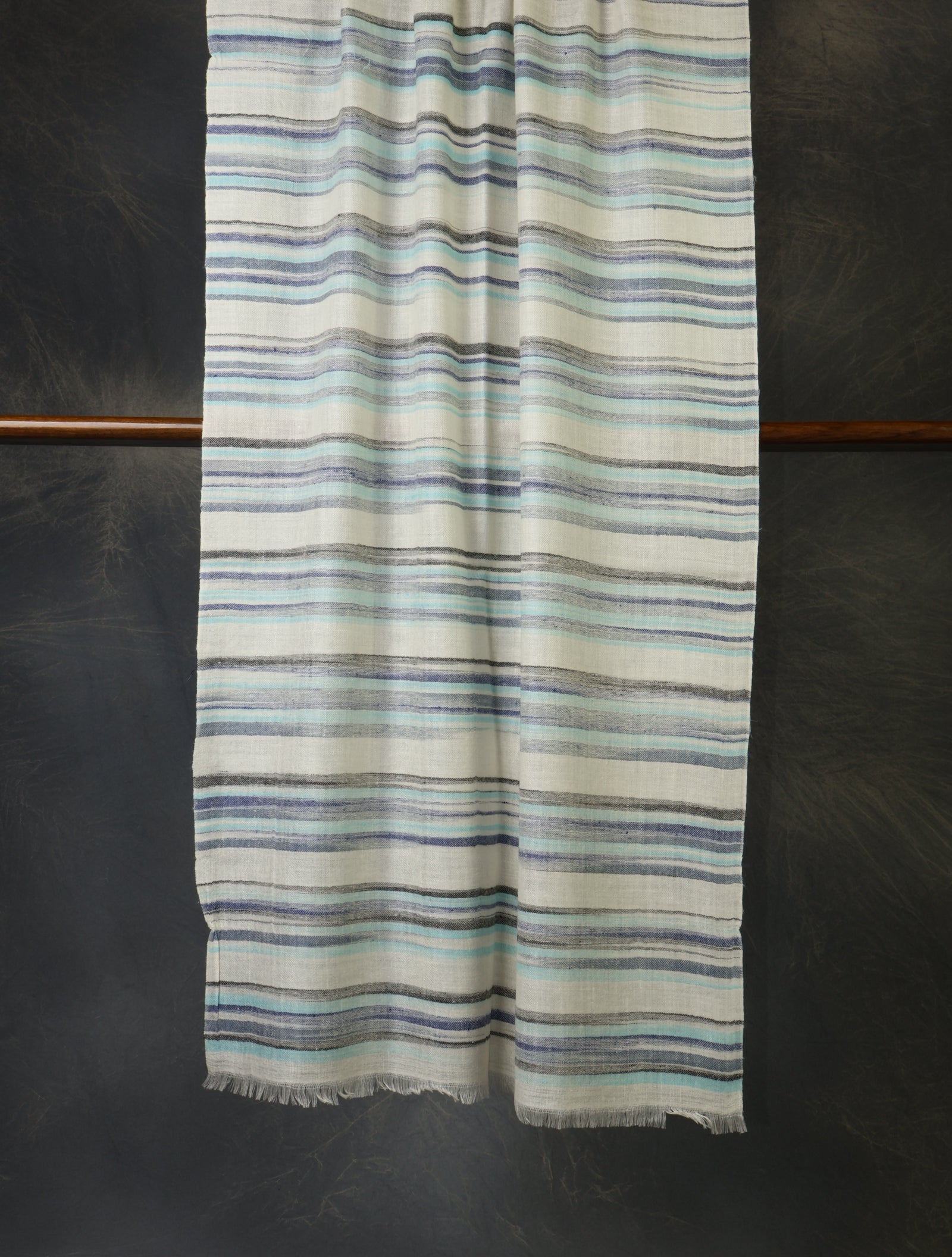 Multicolor Plaid Pure Cashmere Check Scarf Pashmina – Handwoven Luxury