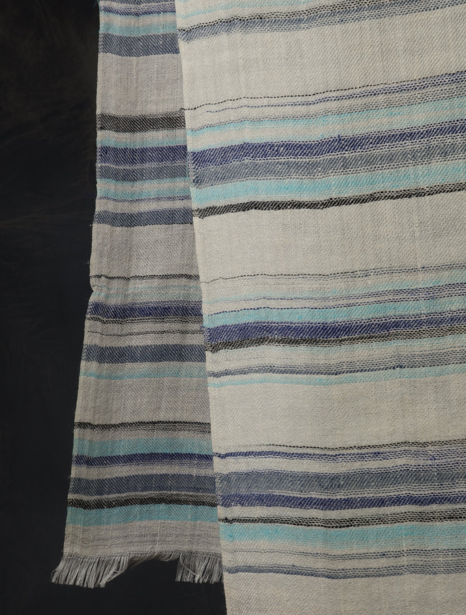 Multicolor Plaid Pure Cashmere Check Scarf Pashmina – Handwoven Luxury