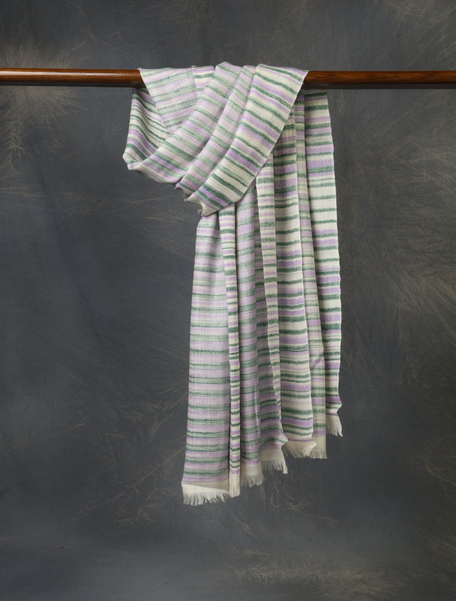 Multicolor Plaid Pure Cashmere Check Scarf Pashmina – Handwoven Luxury