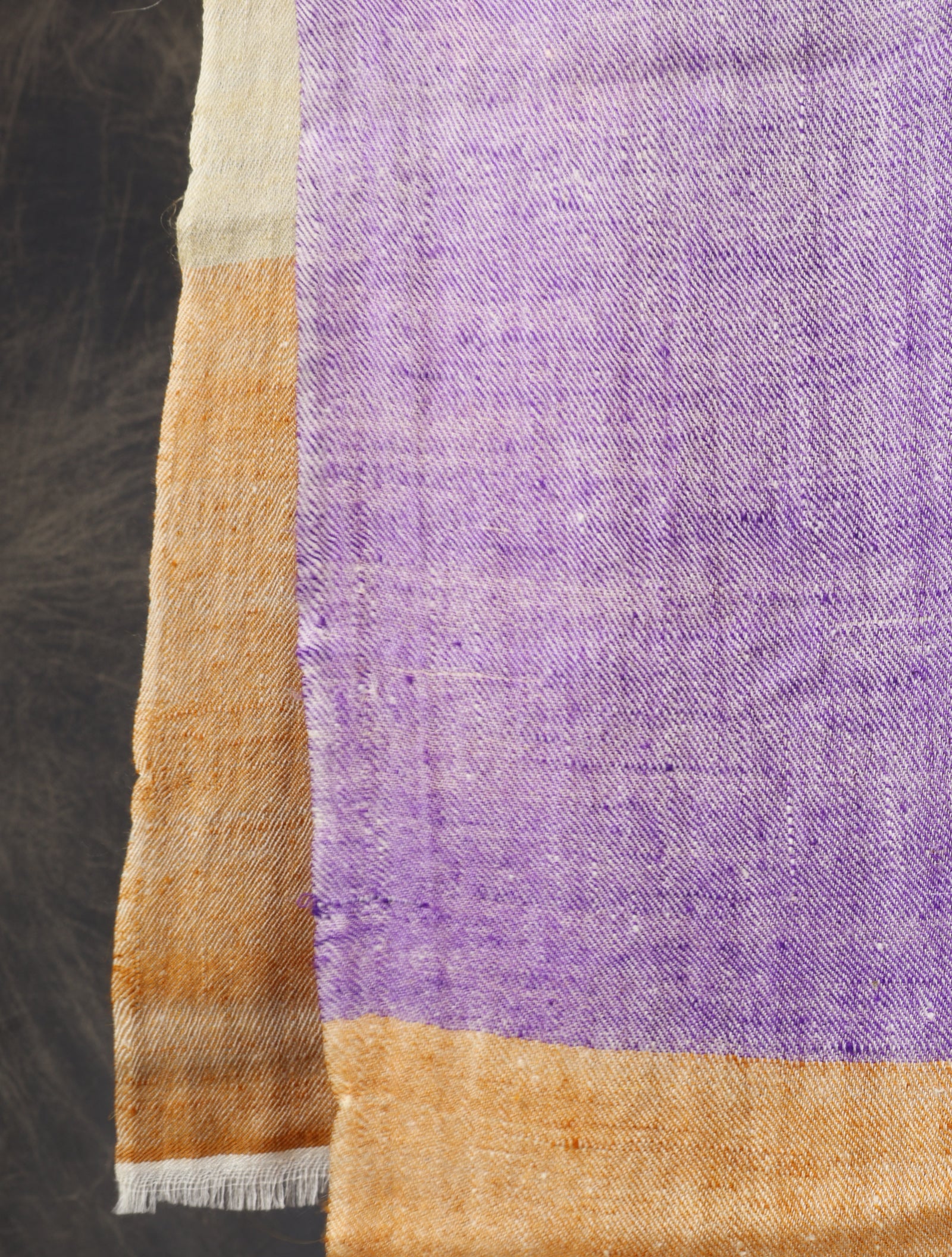 Multicolor Plaid Pure Cashmere Pashmina Scarf