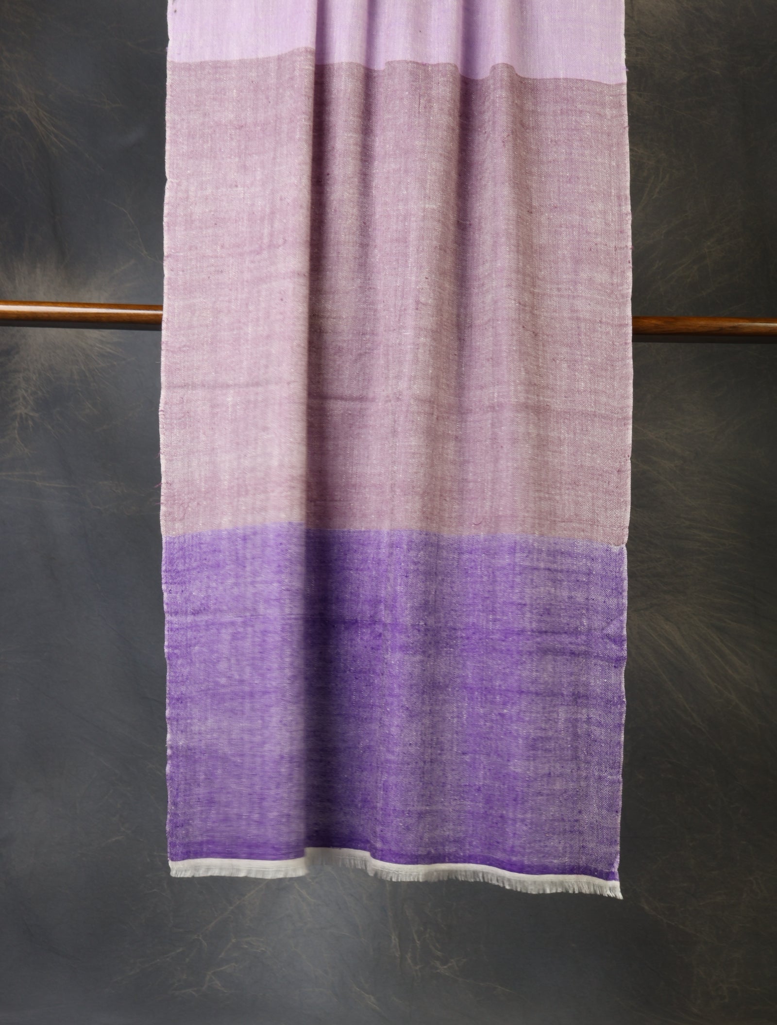 Multicolor Plaid Pure Cashmere Pashmina Scarf