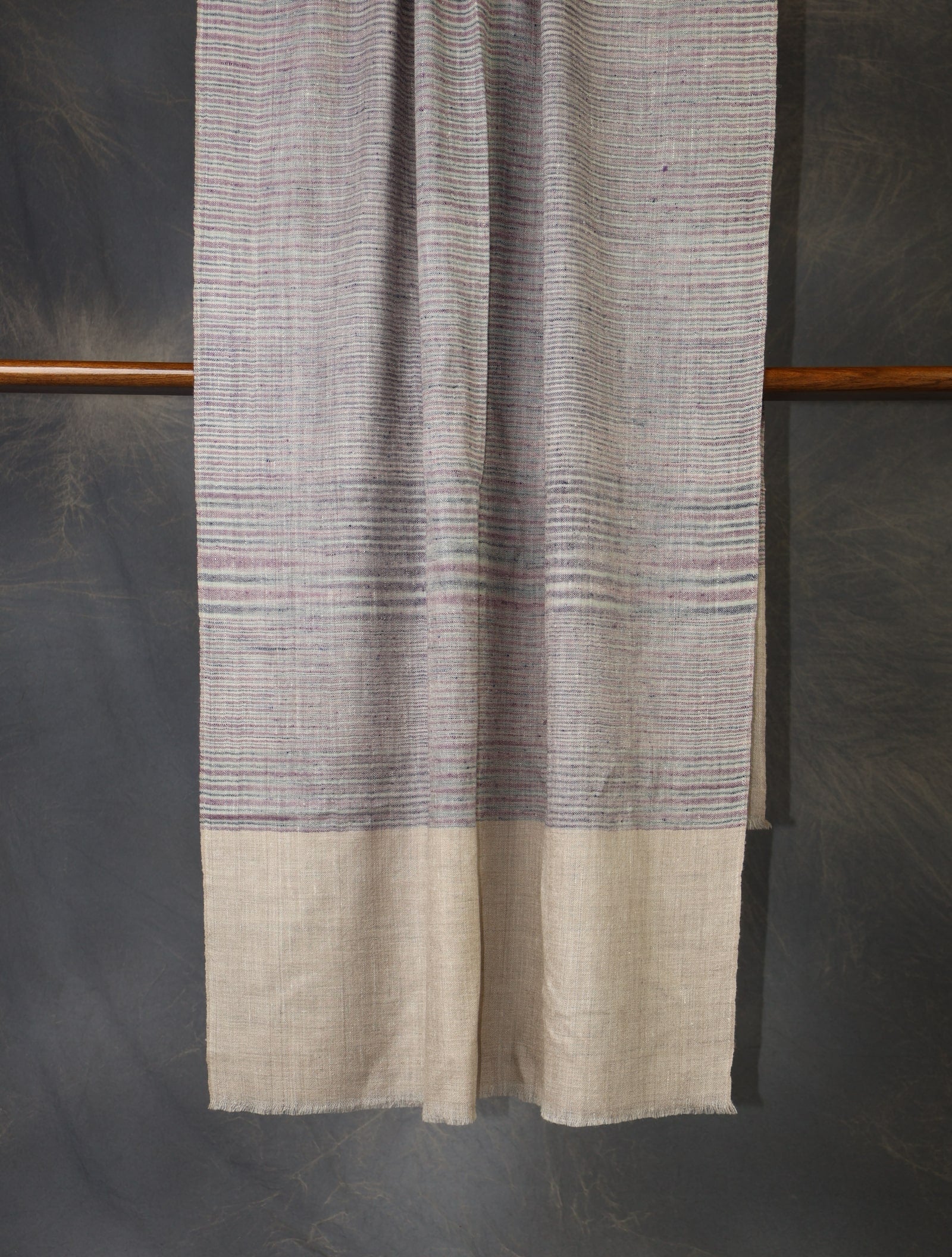 Plaid Winter Scarf Cashmere Pashmina