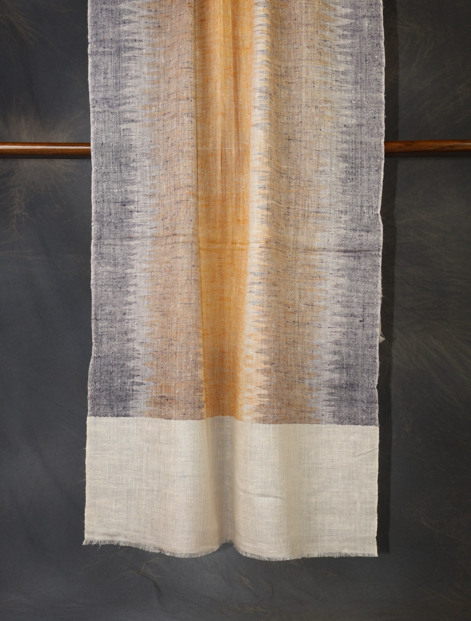 artisan plaid pure cashmere pashmina scarf