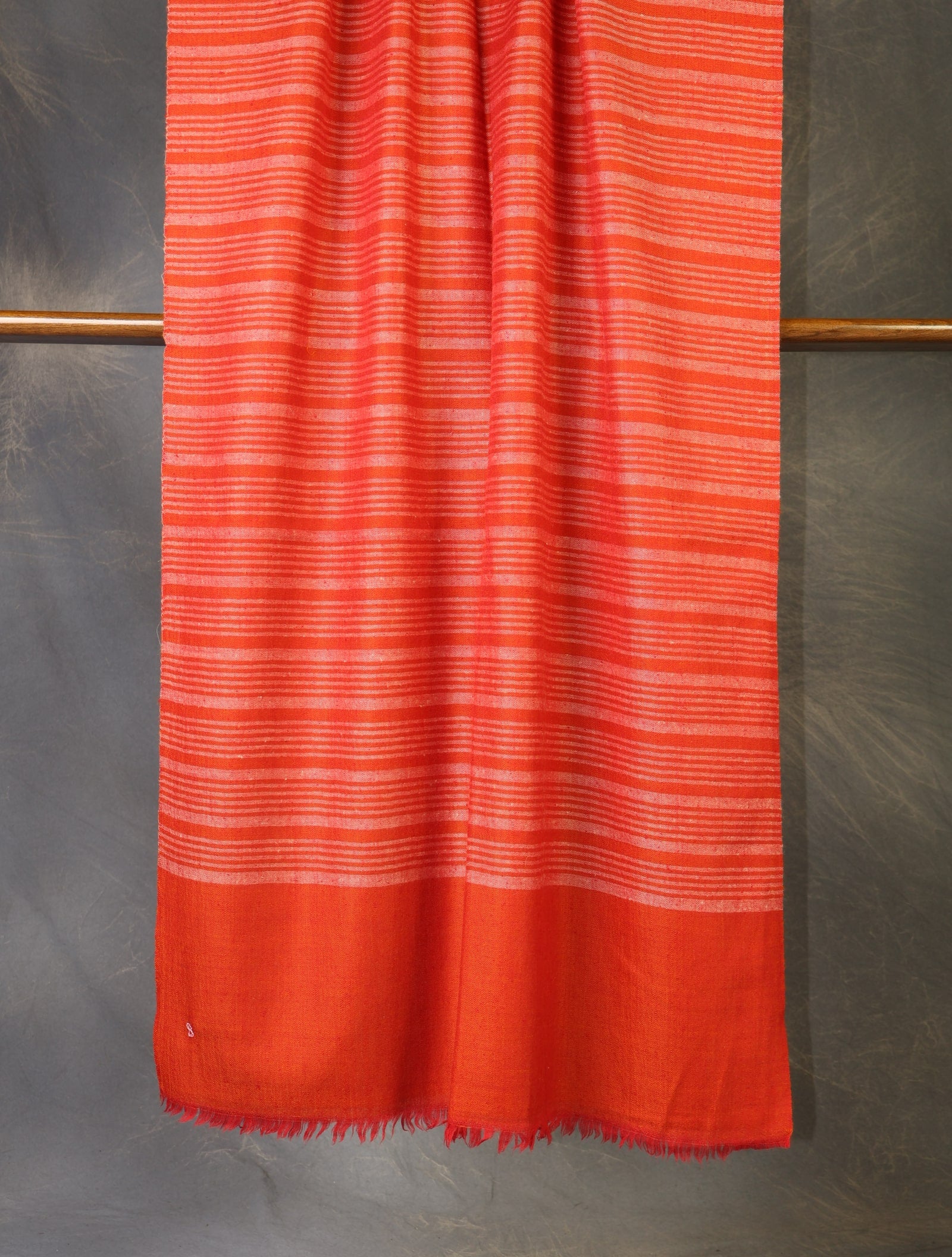 red plaid cashmere scarf