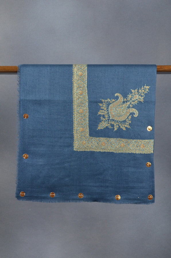 Blue Neemdoor Wool Mussar