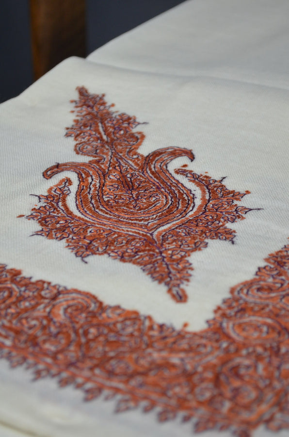 Ivory Neemdoor Wool Mussar