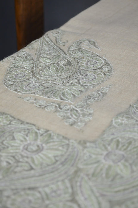 Natural Dourdar Pashmina Mussar