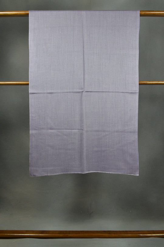 Two Shades of Grey Reversible Merino & Silk Scarf