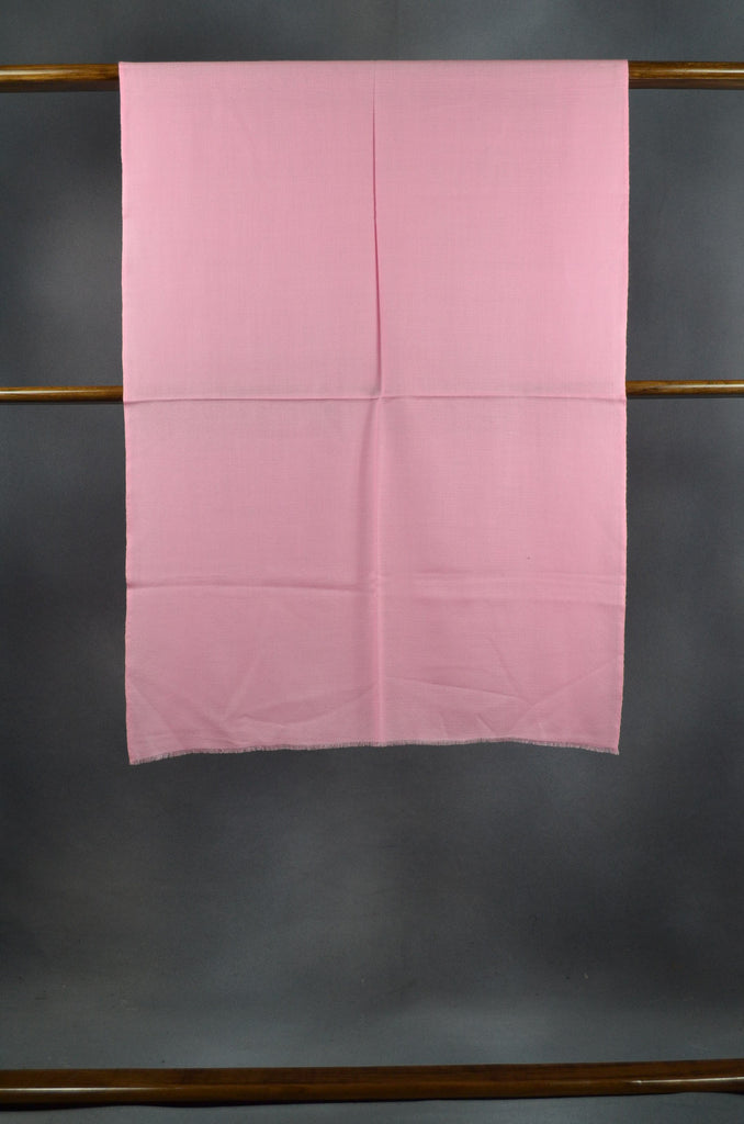 Baby Pink shade Soft Merino Silk Scarf