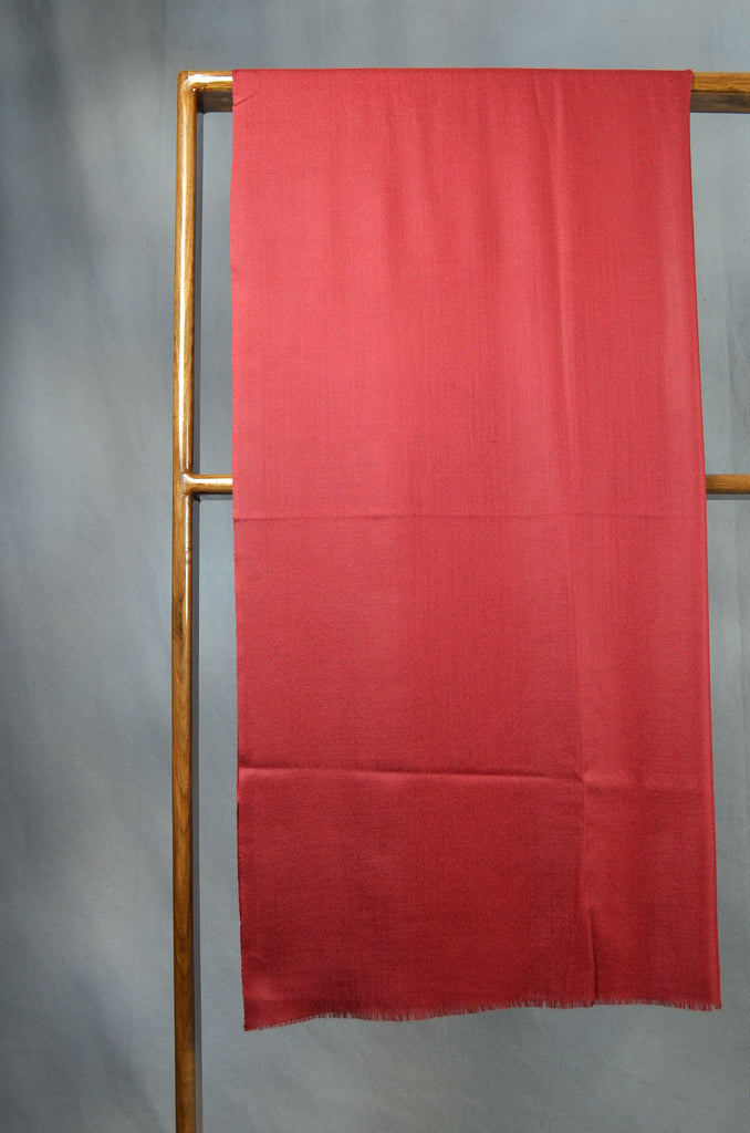 Maroon shade Soft Merino Silk Shawl