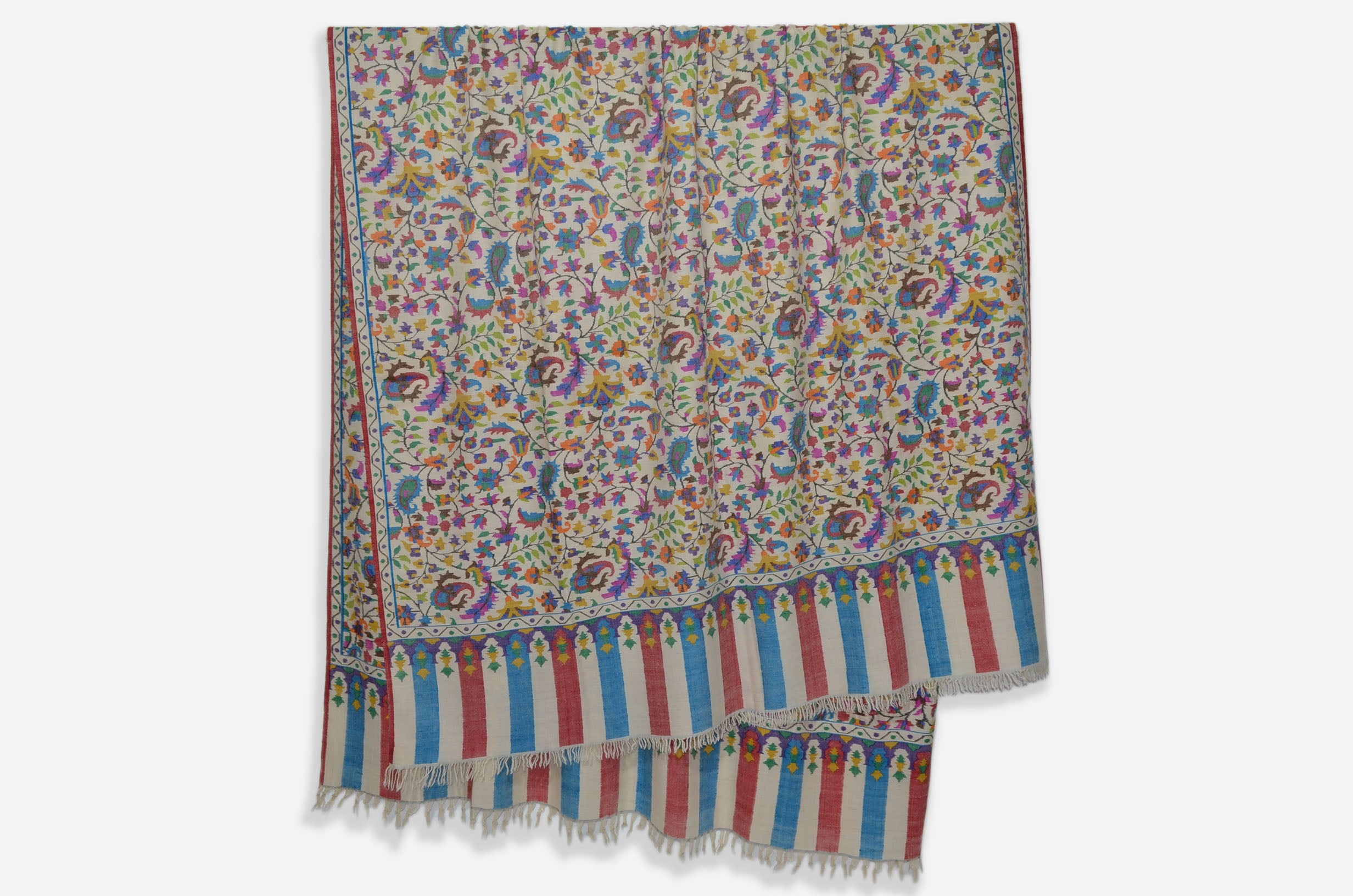Oversized 3 Yard Kani Pashmina Jamawar Shawl