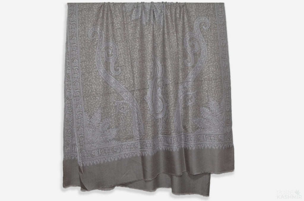 Oversized 2.5 Yard Pashmina Jamawar Shawl