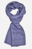 Beautifully light and scrumptiously soft "Pebble Grey" Cashmere Scarf is hand woven from the highest grade of 100% pure Cashmere from Kashmir.