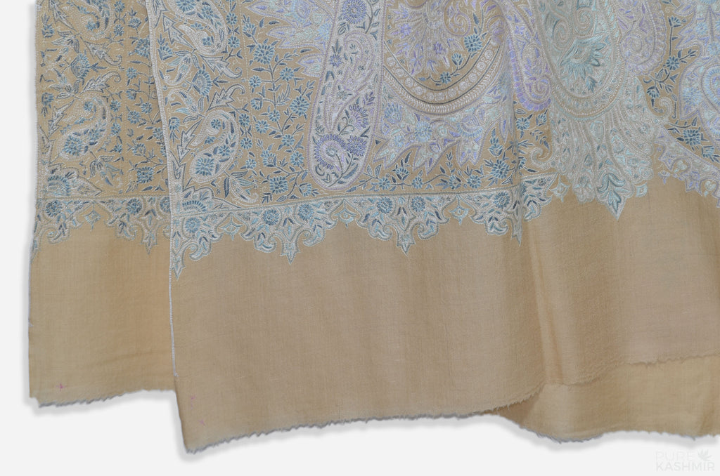 Oversized 2.5 Yard Pashmina Jamawar Shawl
