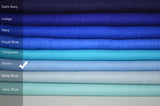 Beautifully light and scrumptiously soft "Stone Blue" Cashmere Scarf is hand woven from the highest grade of 100% pure Cashmere from Kashmir.