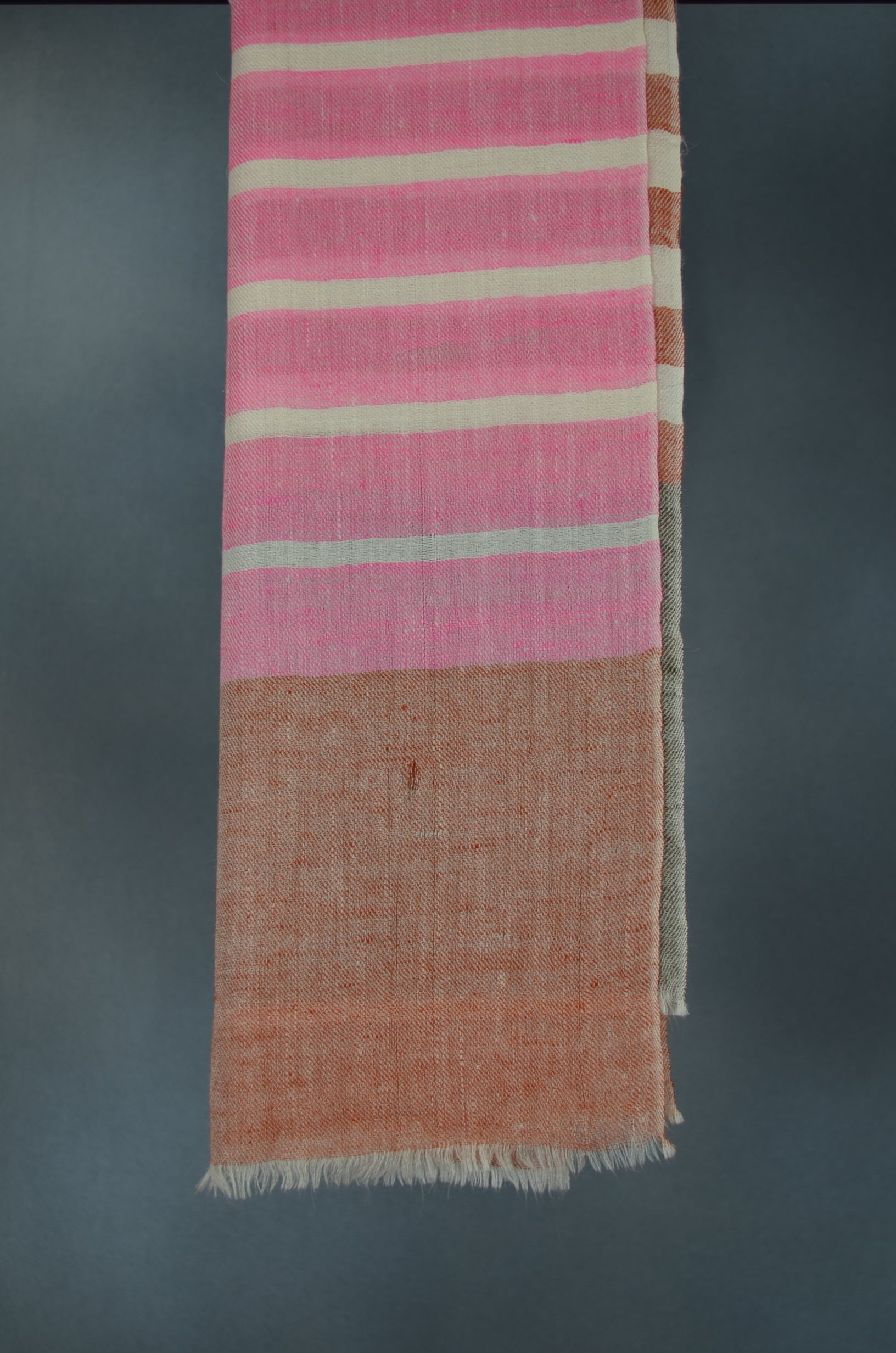 Multi Pattern Check Handwoven Cashmere Pashmina Scarf