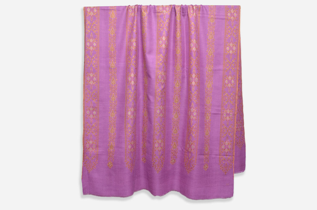 Purple Pashmina Jali