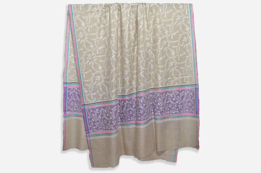 Designer Natural and Purple Jali