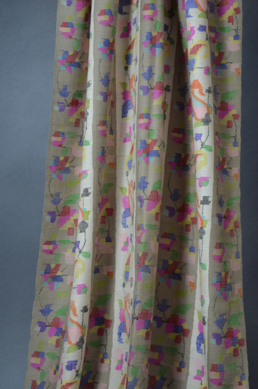 Ivory Kani Pashmina Scarf