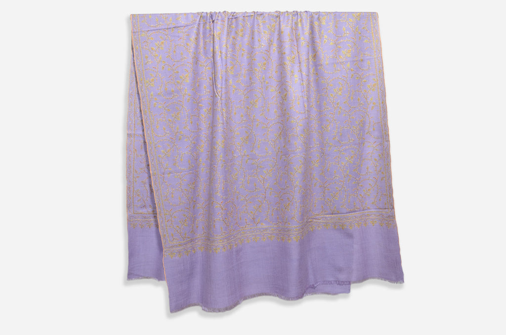 Fuschia Pashmina Jali