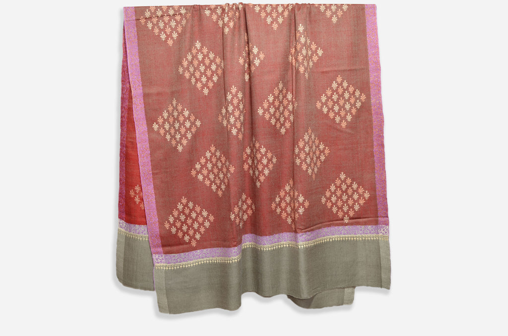 Designer Natural and Maroon Jali