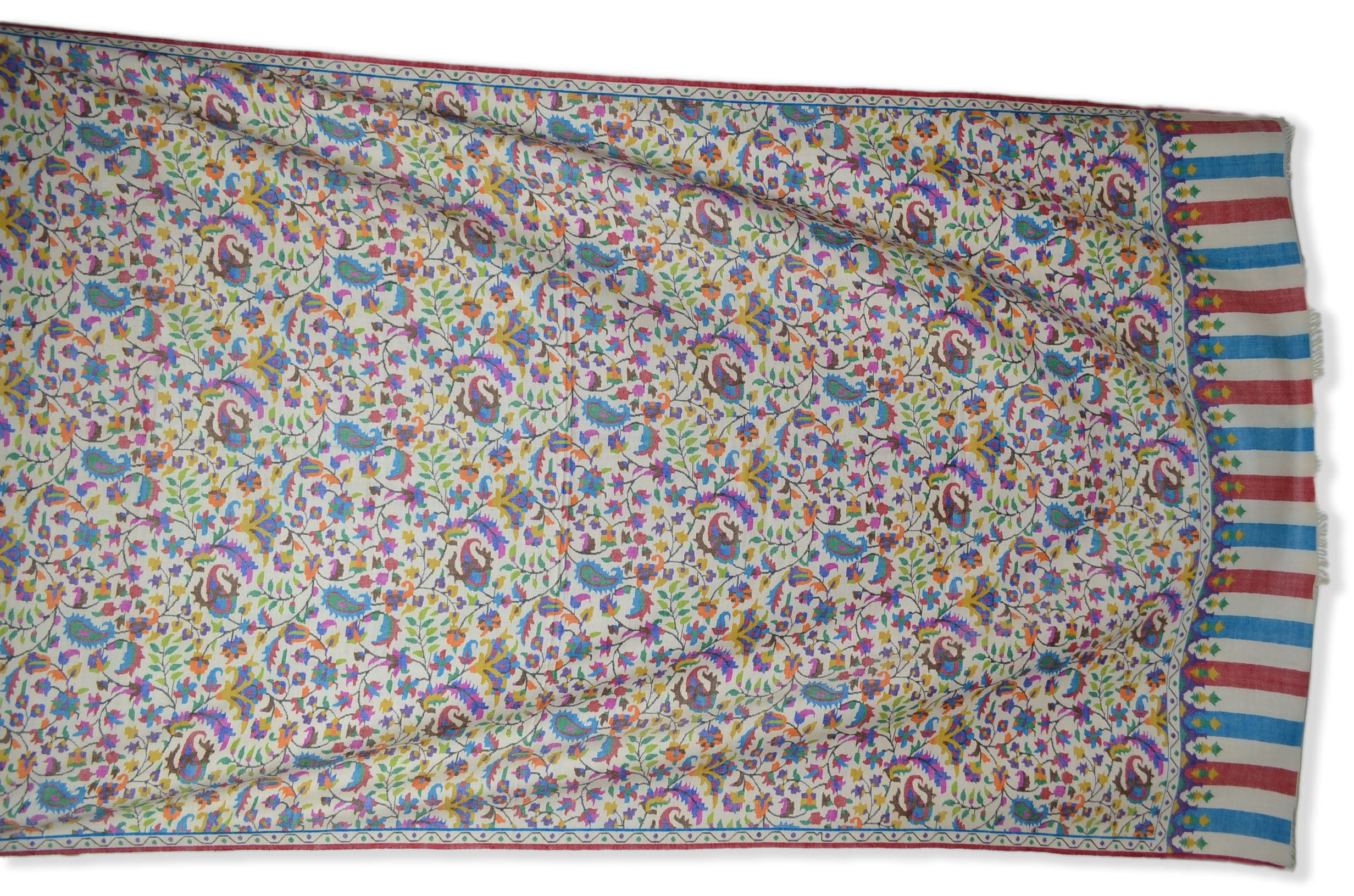 Oversized 3 Yard Kani Pashmina Jamawar Shawl