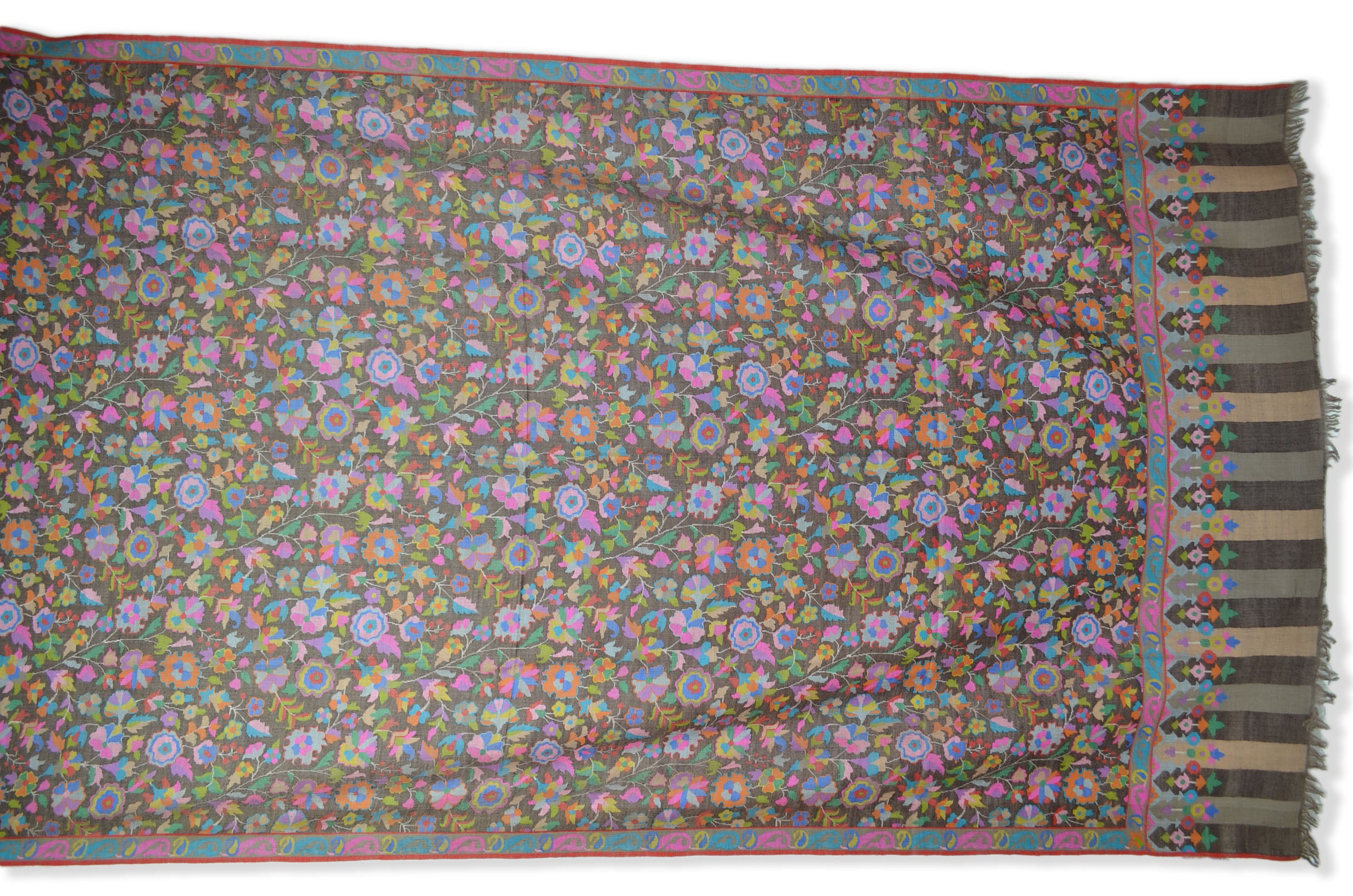 Oversized 3 Yard Kani Pashmina Jamawar Shawl