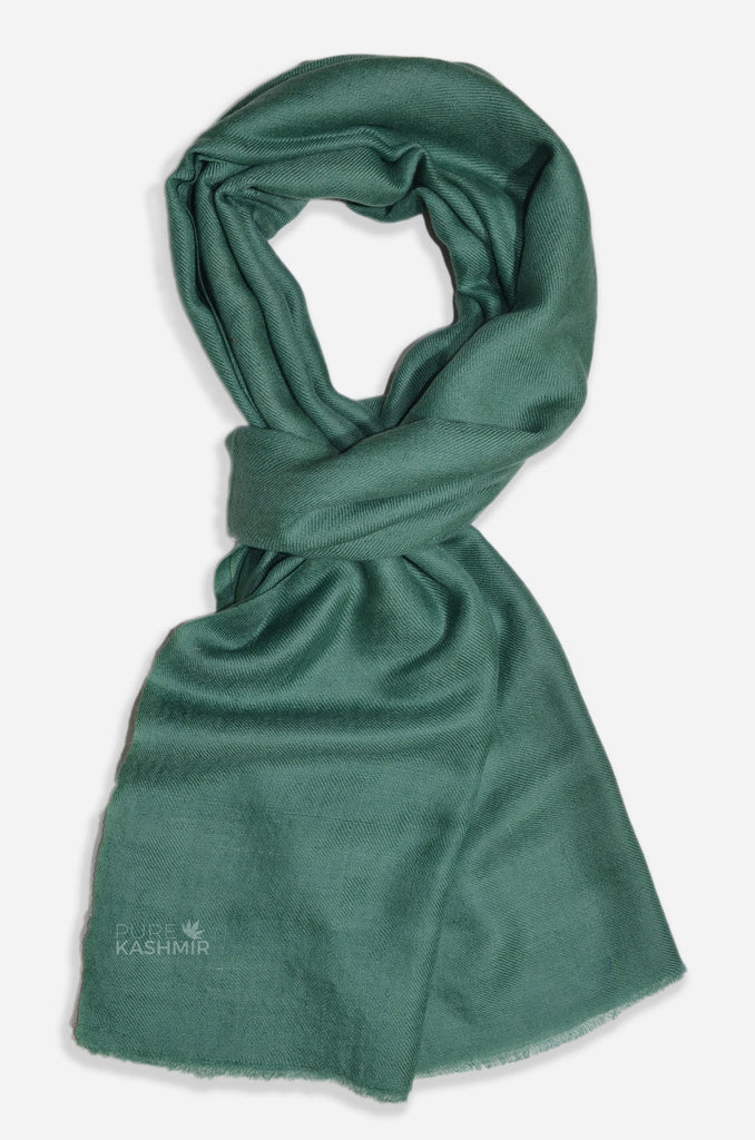 Jade Green Cashmere Scarf