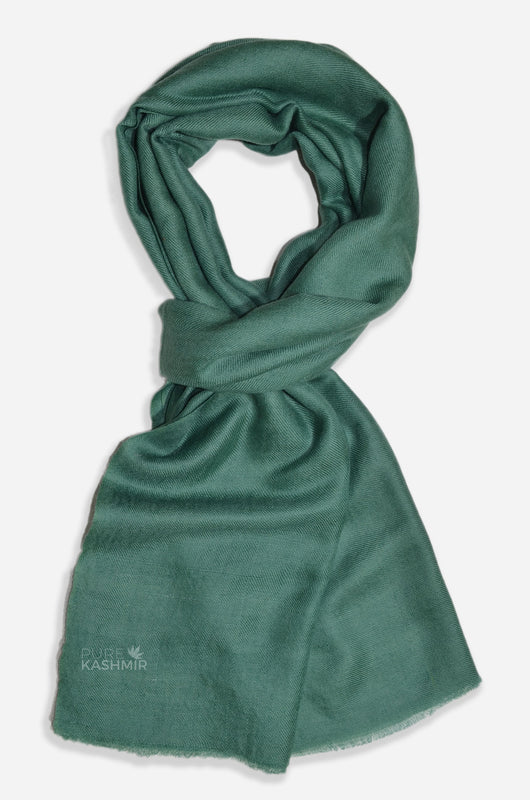 Jade Green Cashmere Scarf