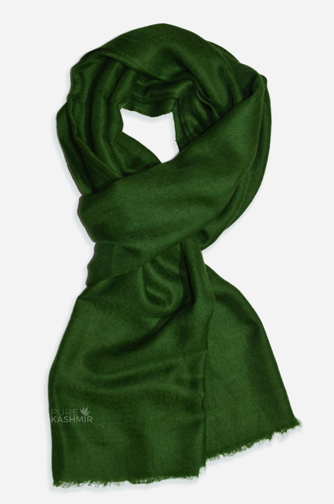 Juniper Green Cashmere Scarf/Shawl