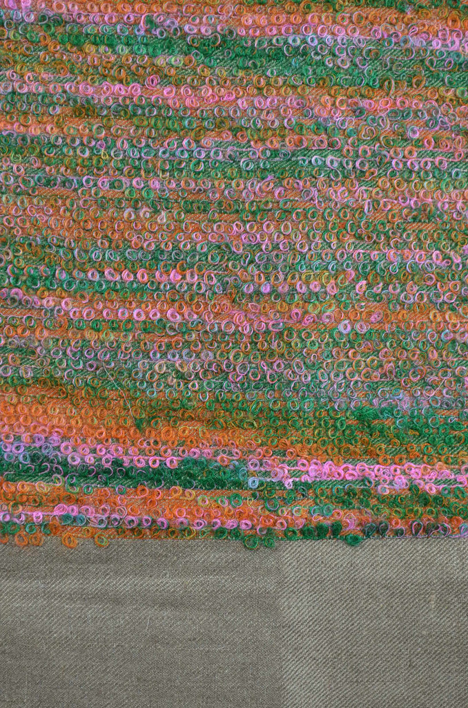 Multicolor Base Cashmere Travel Wrap