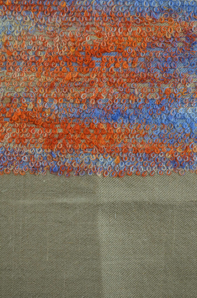 Natural Base Multicolor Base Cashmere Travel Wrap