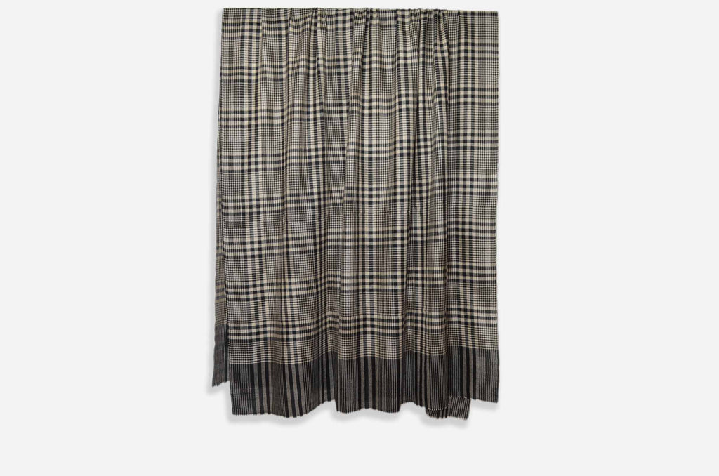 Oversized 3 Yard Check Pashmina Shawl