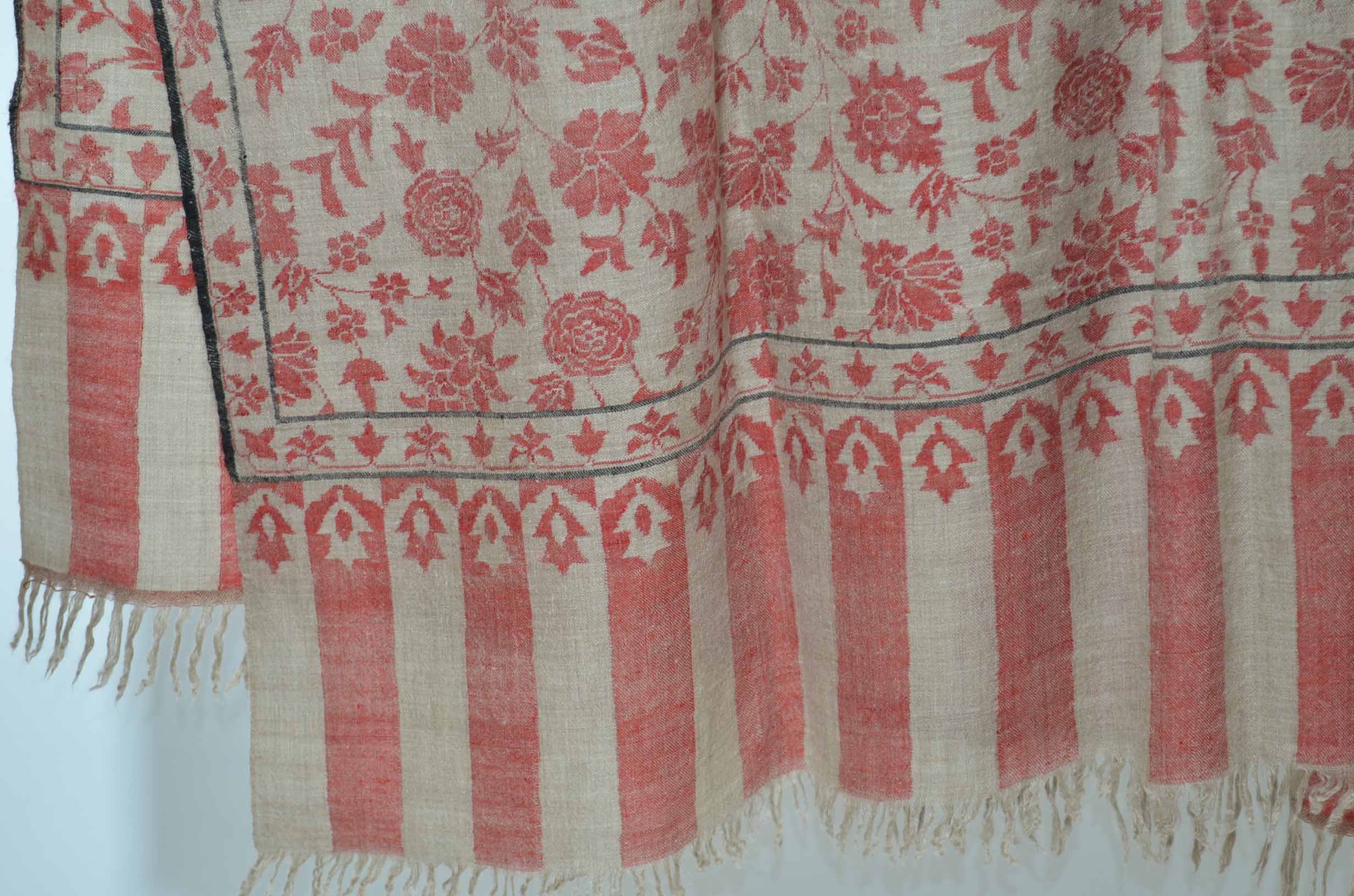 Natural Kani Pashmina Jamwar Shawl