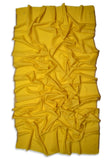 Yellow Sozni Embroidery Shawl