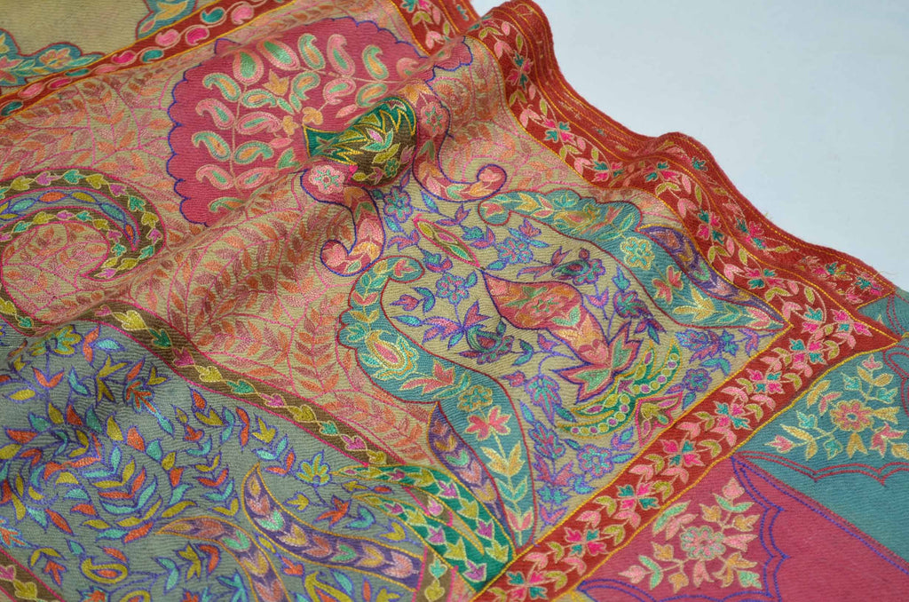 Beautiful Kalamkari Pashmina Scarf