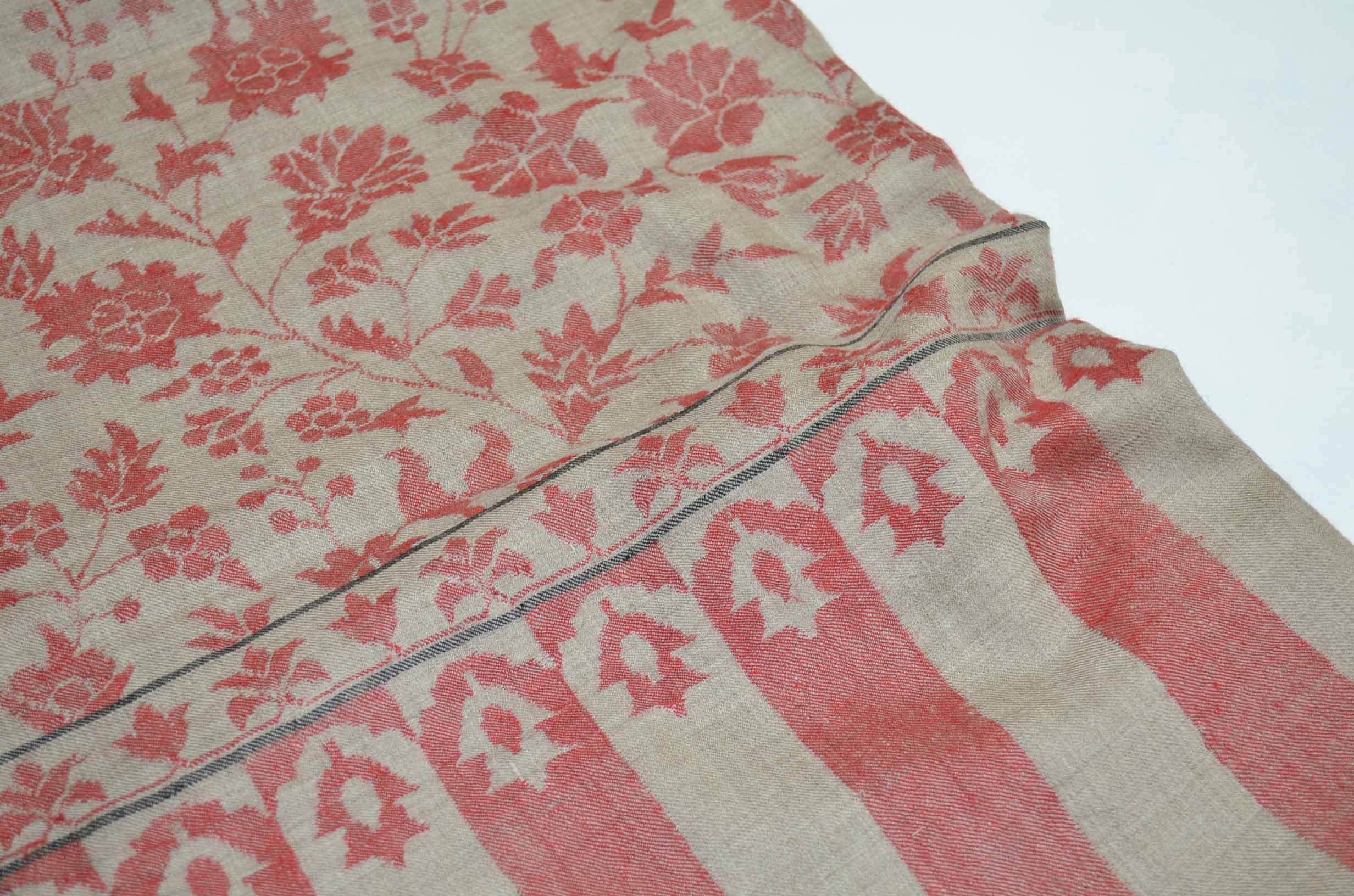 Natural Kani Pashmina Jamwar Shawl