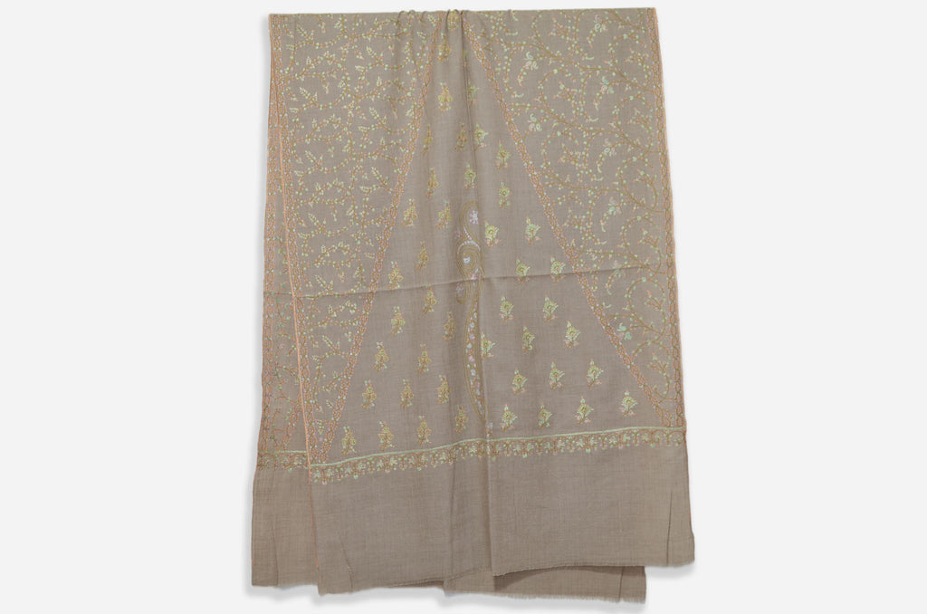 Un-dyed Natural Pashmina Jali
