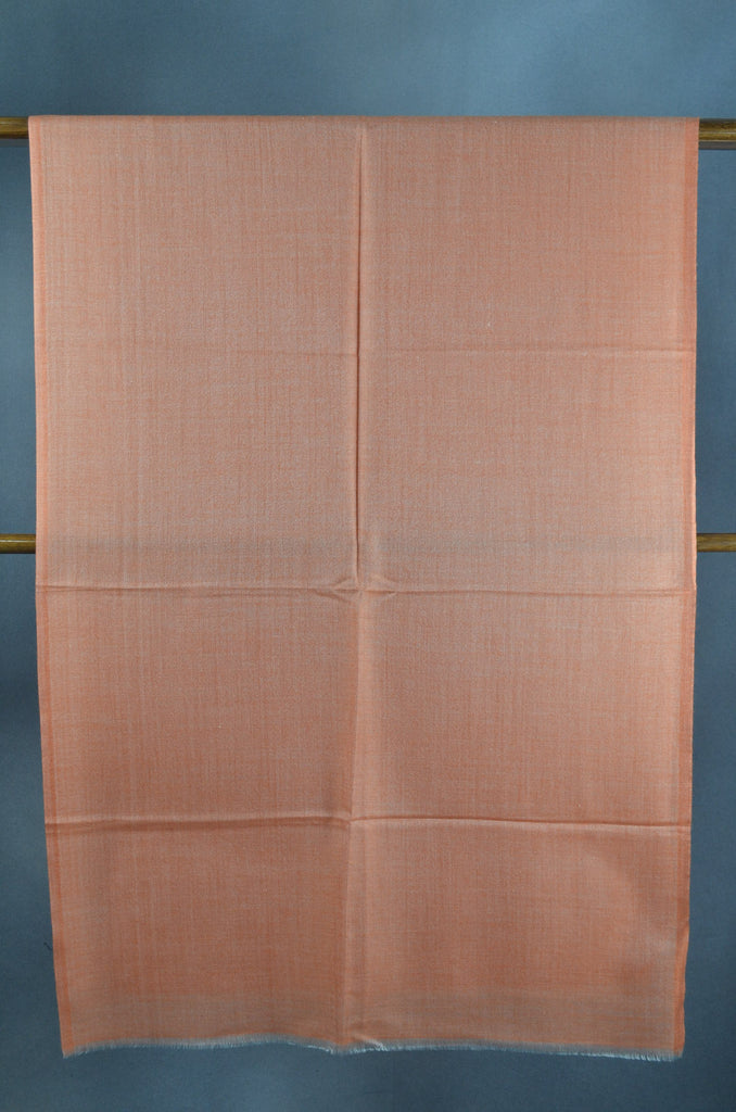 Extra-light weight Cantaloupe Color Merino Silk Scarf