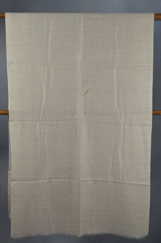 Extra-light weight Natural Color Merino Silk Scarf