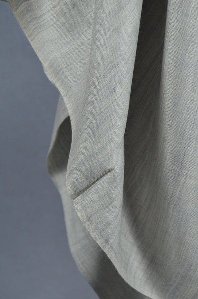 Extra-light weight hancock green Color Merino Silk Scarf