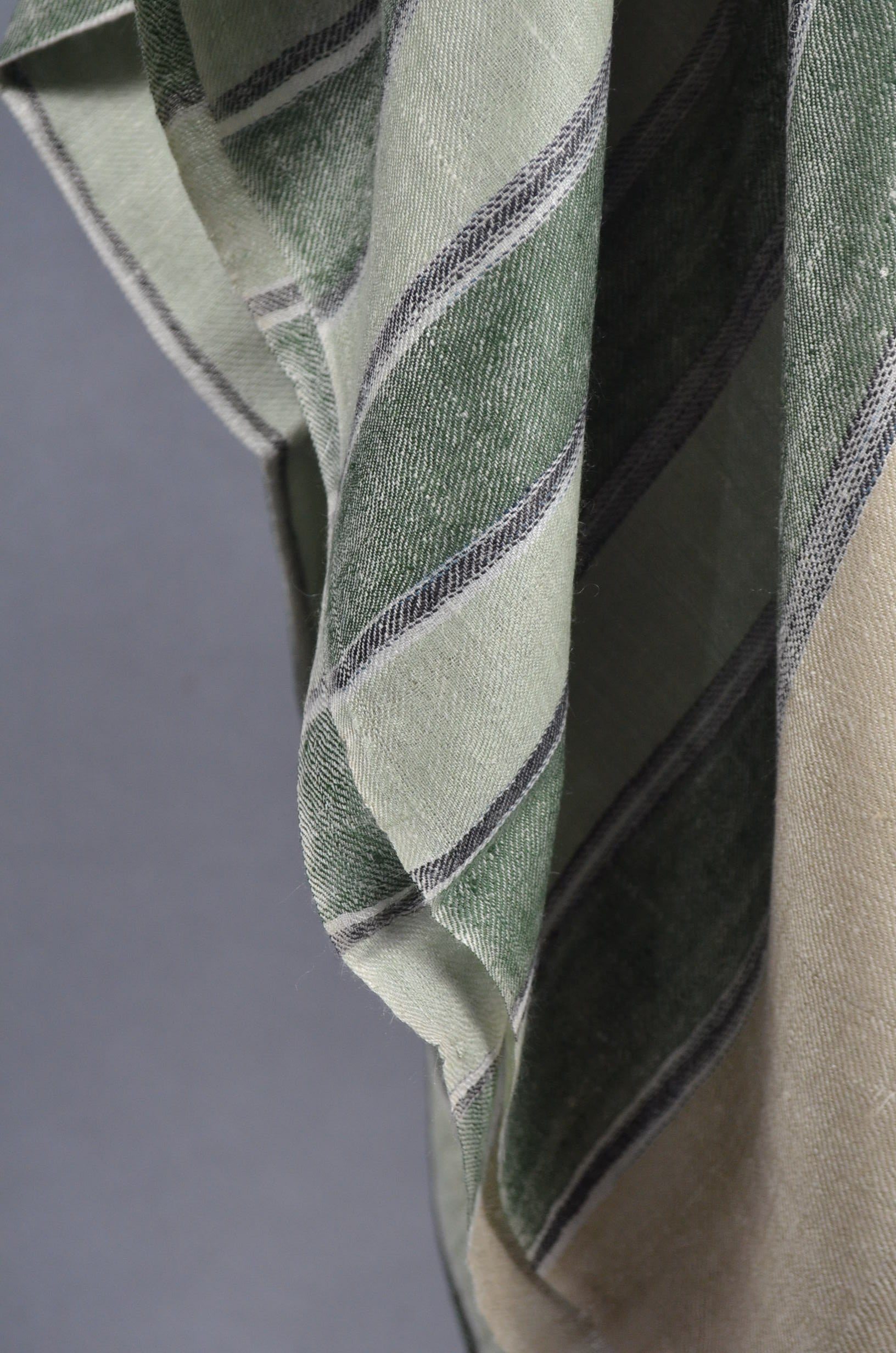 Green Handwoven Cashmere Pashmina Scarf