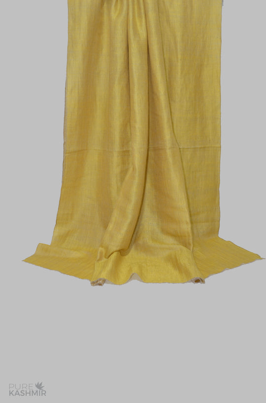 Reversible Zari Handwoven Cashmere Pashmina Shawl