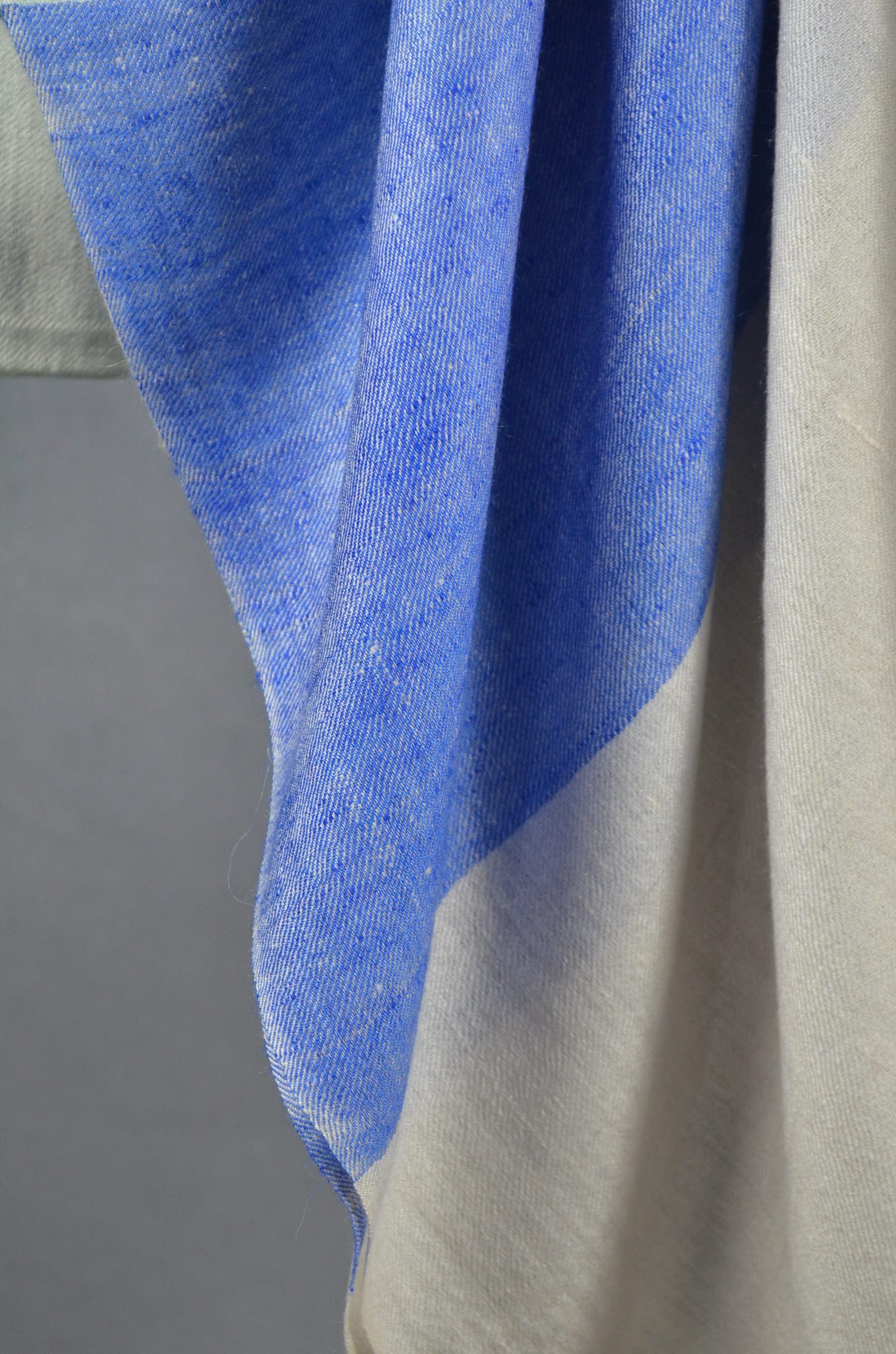 Multi Color Big Stripe Handwoven Cashmere Pashmina Scarf